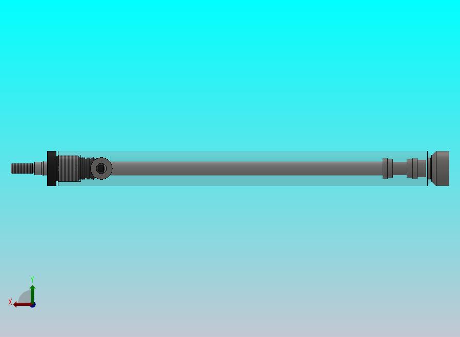 焊接式液压缸 25x16x320 mm