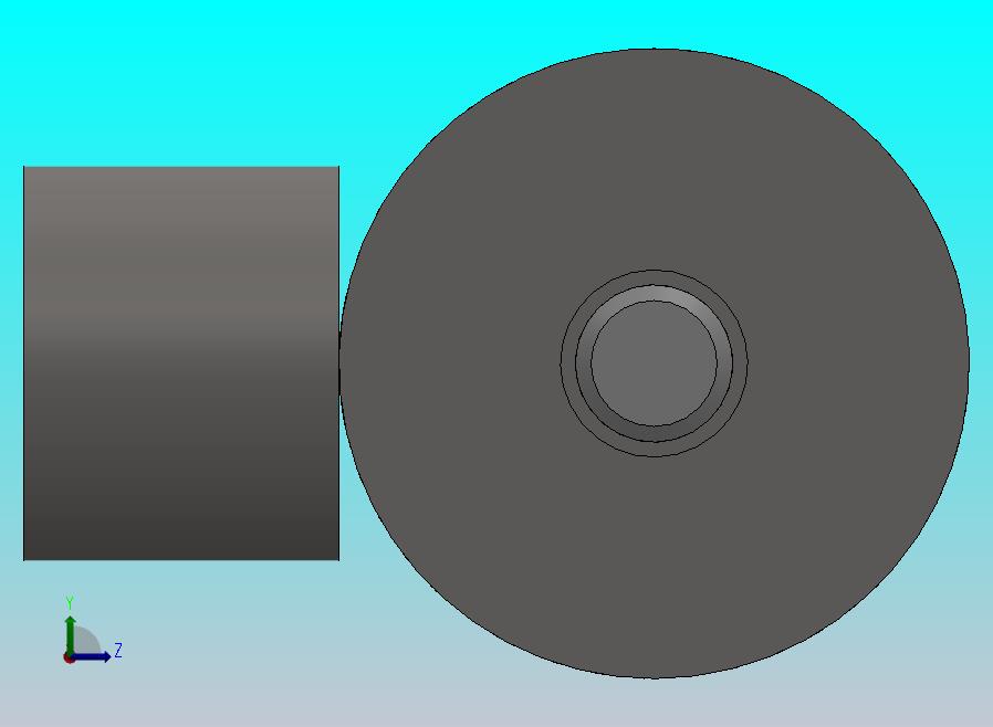 焊接式液压缸 25x16x320 mm