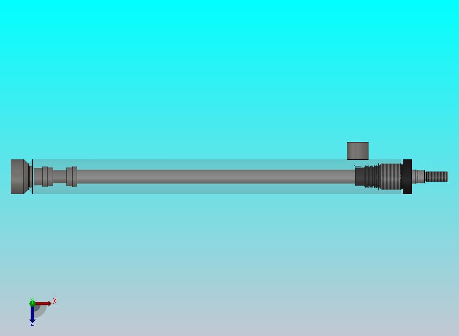 焊接式液压缸 25x16x320 mm