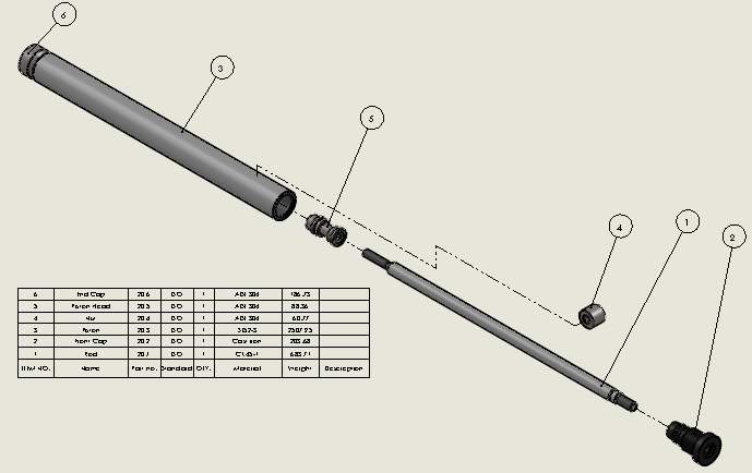 焊接式液压缸 25x16x320 mm