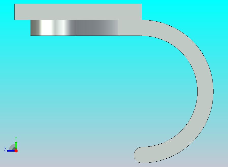 方形法兰钩支架。