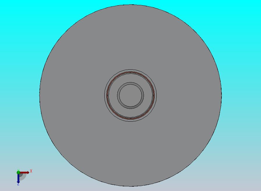 圆形气动缸（端盖安装 - 销轴）80x22x30毫米