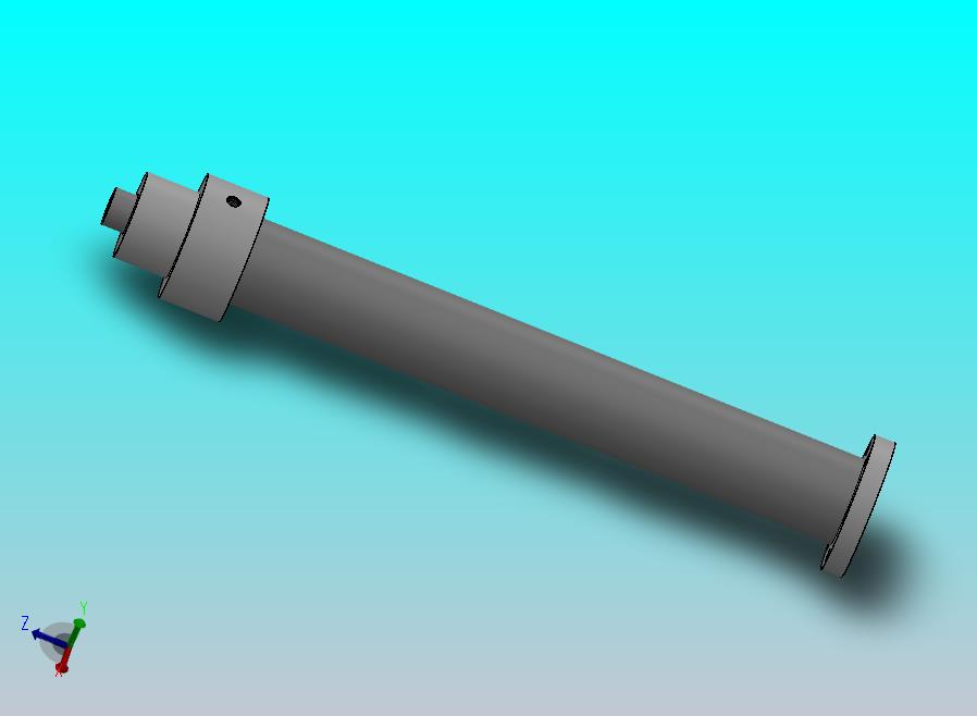 磨机式液压缸（后法兰固定）63x36x500mm