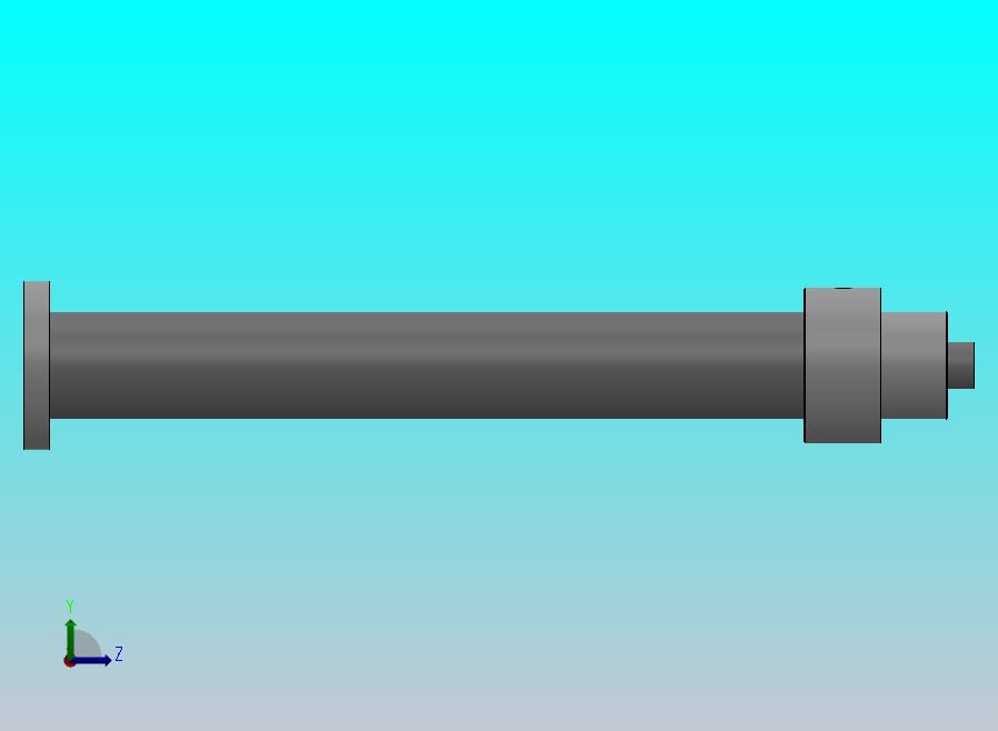 磨机式液压缸（后法兰固定）63x36x500mm