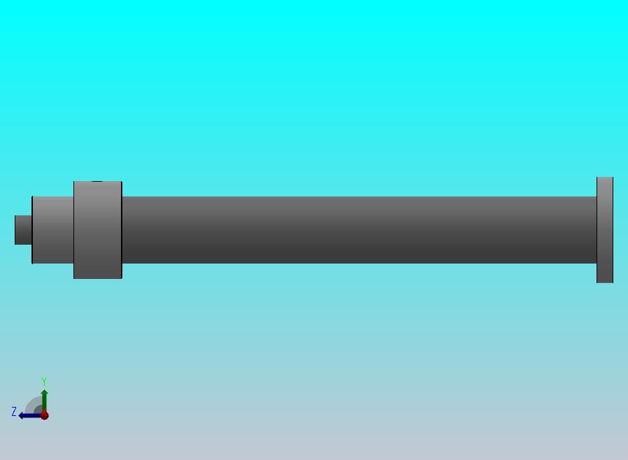 磨机式液压缸（后法兰固定）63x36x500mm