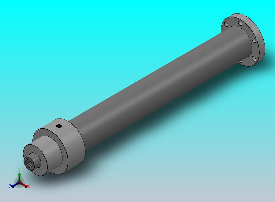 磨机式液压缸（后法兰固定）63x36x500mm