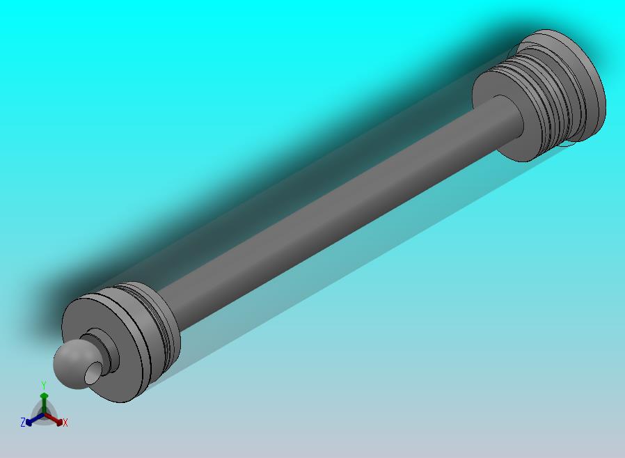 焊接式液压缸（前部固定安装）140x65x700毫米