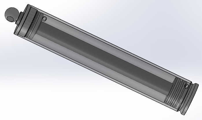 焊接式液压缸（前部固定安装）140x65x700毫米