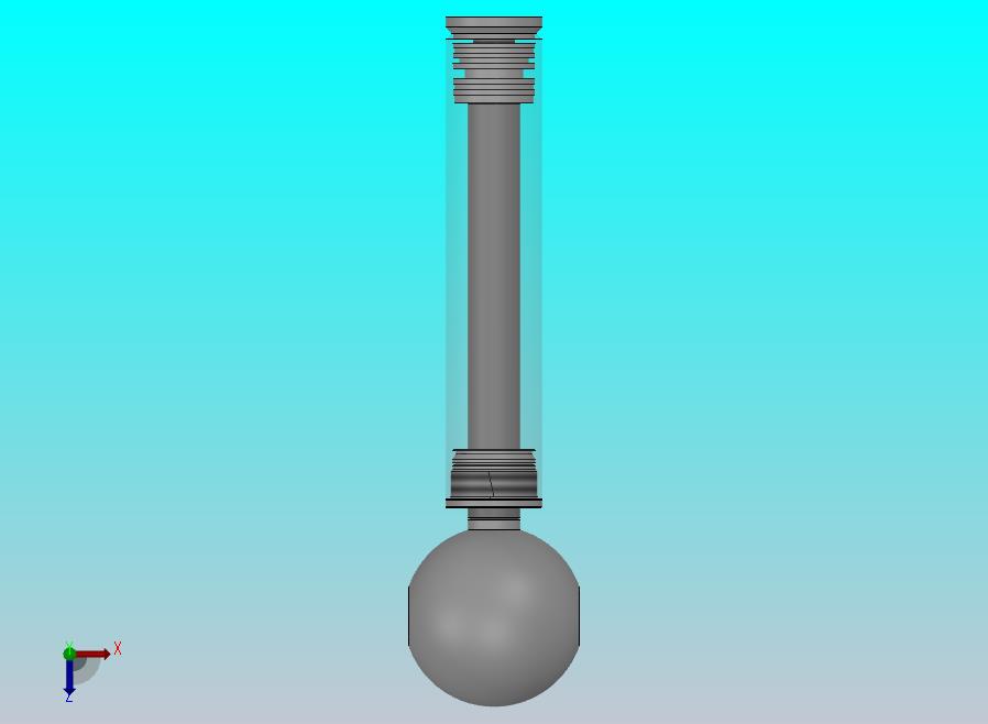 焊接式液压缸（前部固定安装）140x90x590毫米