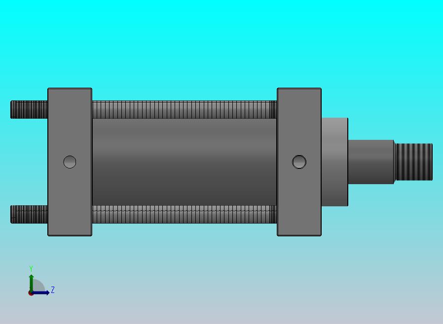 横拉杆液压缸 65x30x53.5 毫米
