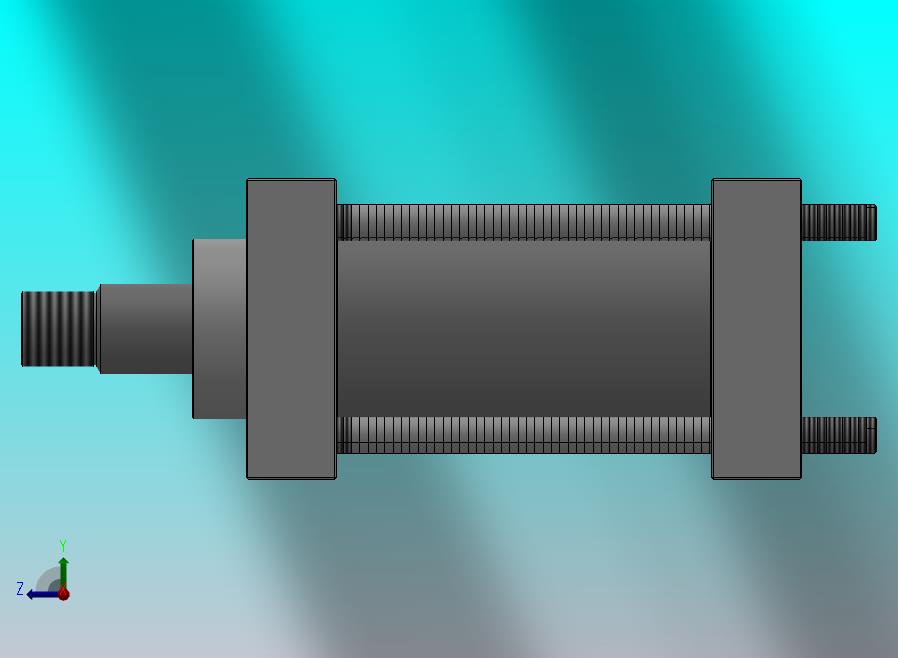 横拉杆液压缸 65x30x53.5 毫米