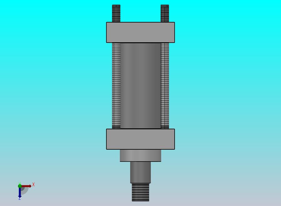横拉杆液压缸 65x30x53.5 毫米