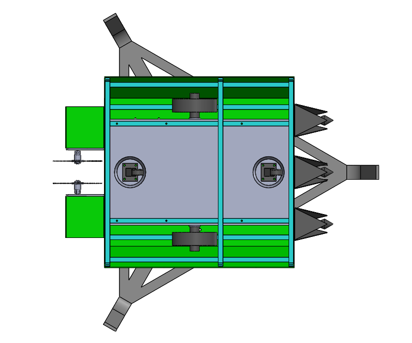 螺旋桨格斗机器人