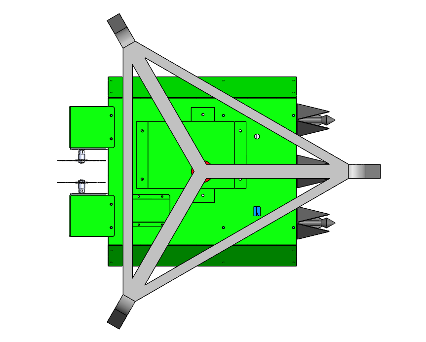 螺旋桨格斗机器人
