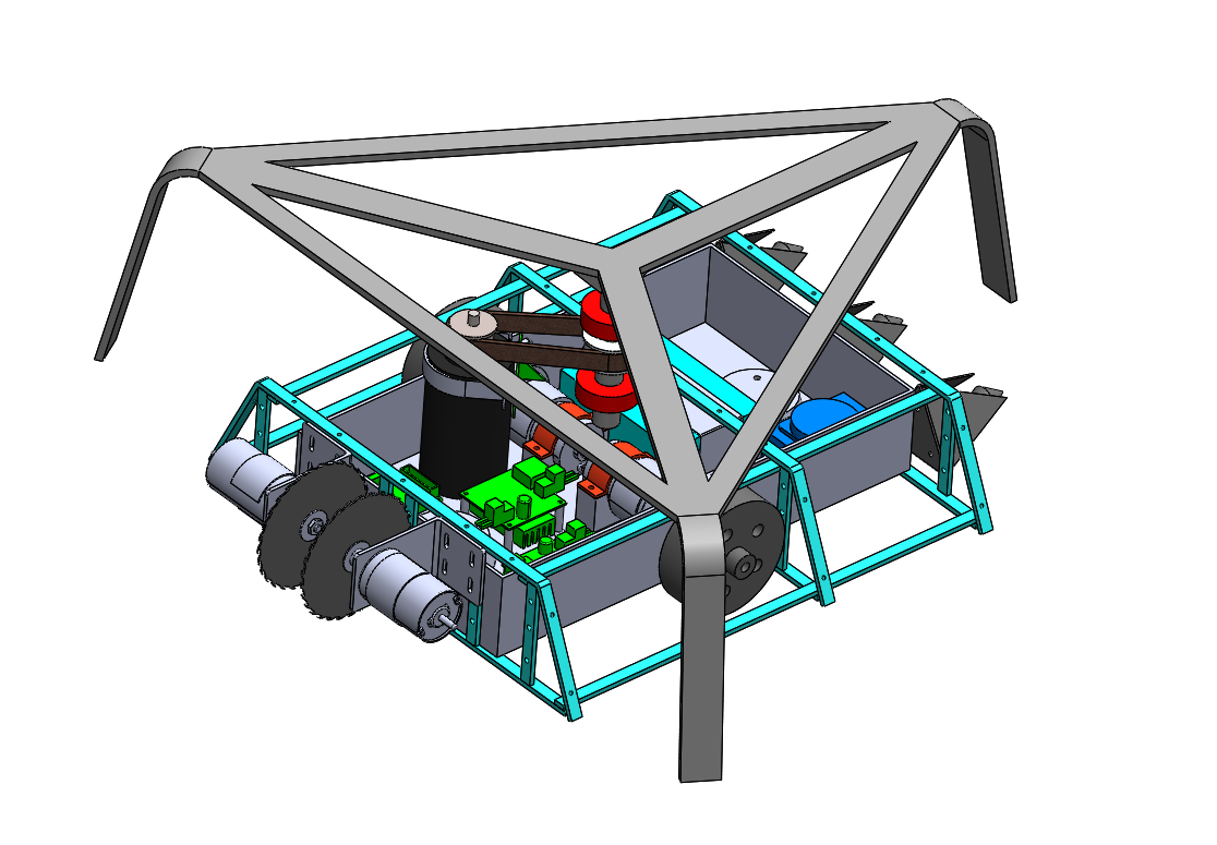 螺旋桨格斗机器人