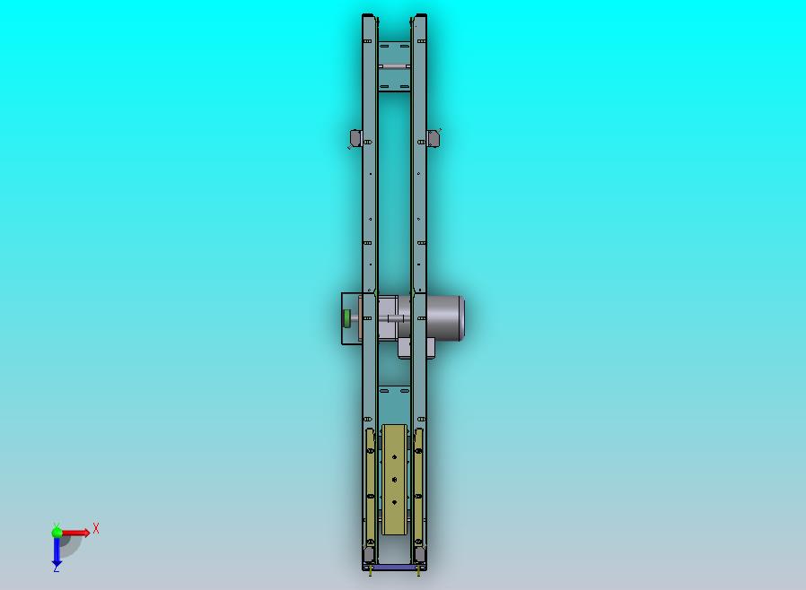 上料窄皮带流水线