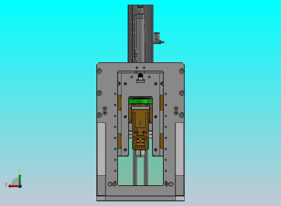 同步带的中空旋转压合机构