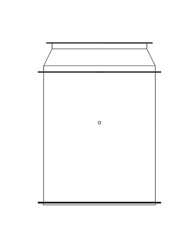 一种用于工业空调实验室的可拆卸拼装顶出风风道