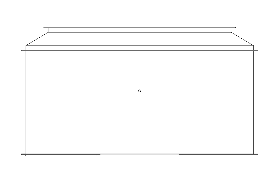 一种用于工业空调实验室的可拆卸拼装顶出风风道