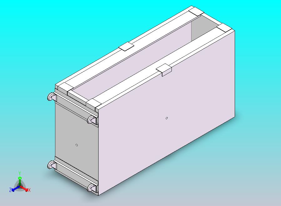 一种用于工业空调实验室的可移动列间空调风道