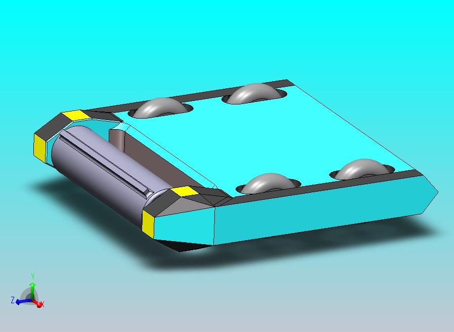 单滚筒格斗机器人