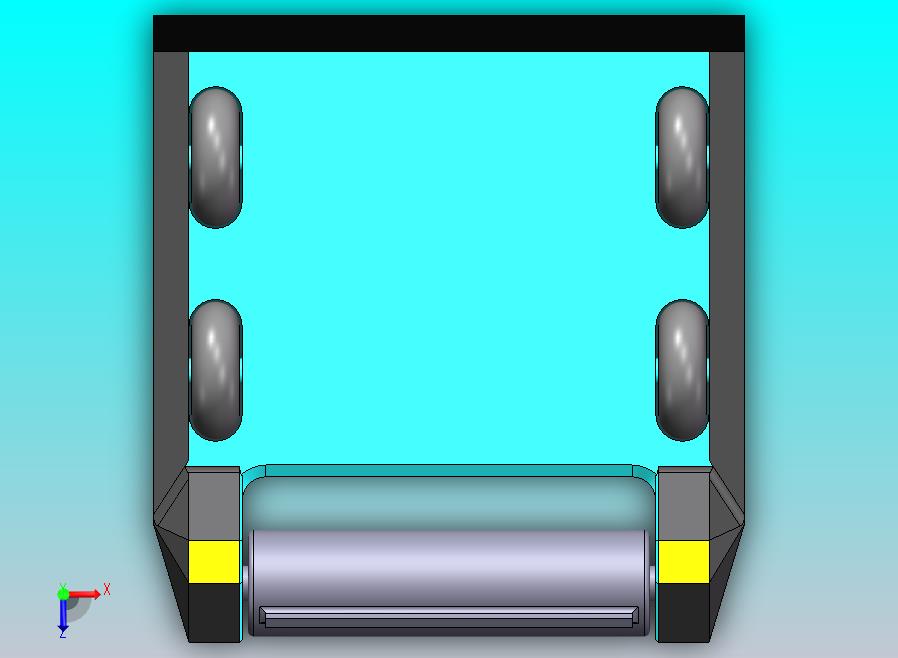 单滚筒格斗机器人