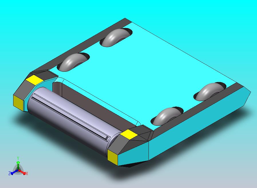 单滚筒格斗机器人