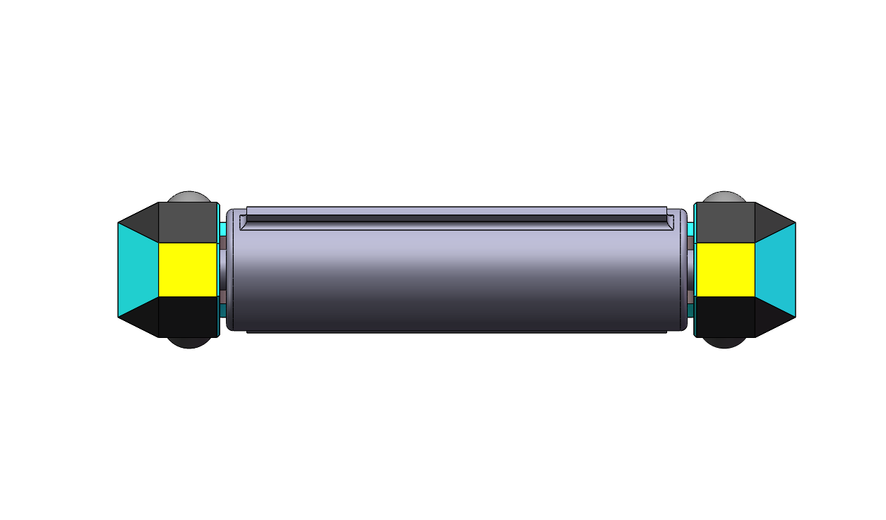 单滚筒格斗机器人
