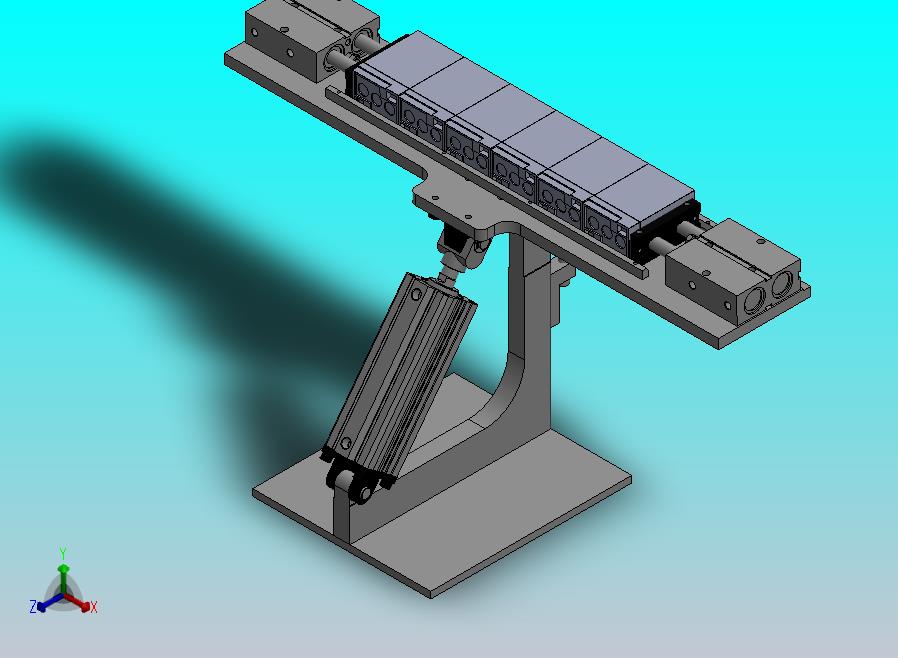 连杆原理的产品姿态变换机构