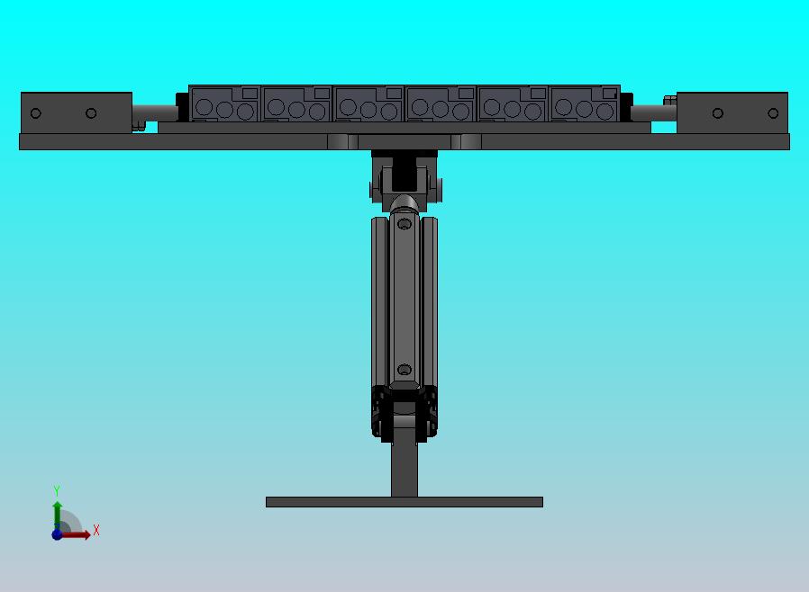 连杆原理的产品姿态变换机构