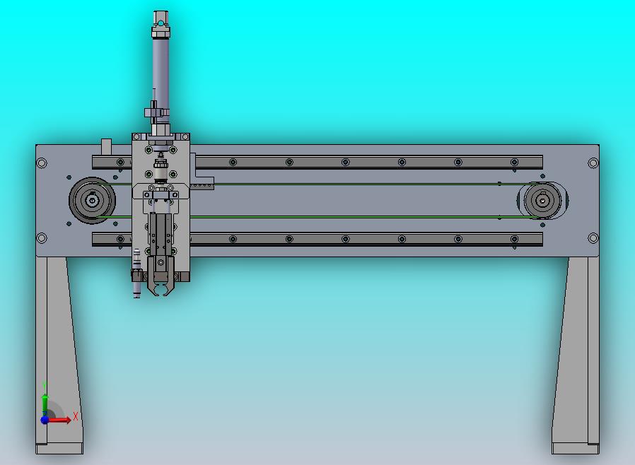 XZ轴装夹升降搬运组件