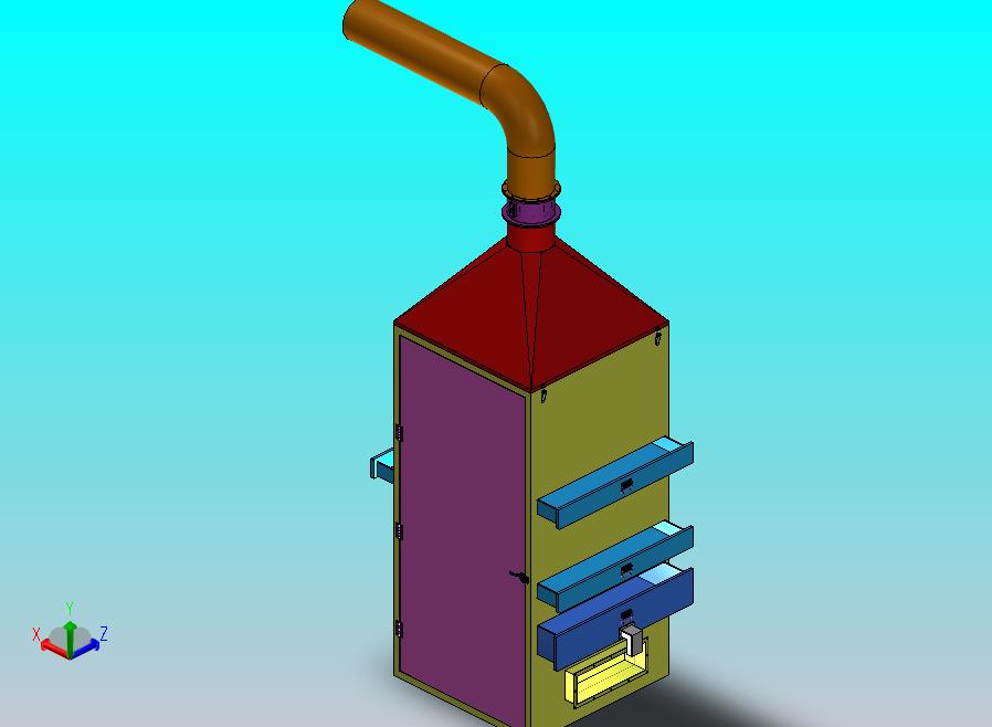 新型垃圾焚烧烟气环保处理装置