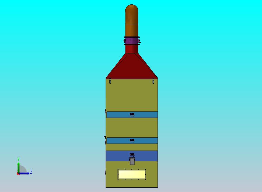 新型垃圾焚烧烟气环保处理装置