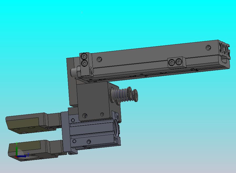 气缸取料机械手