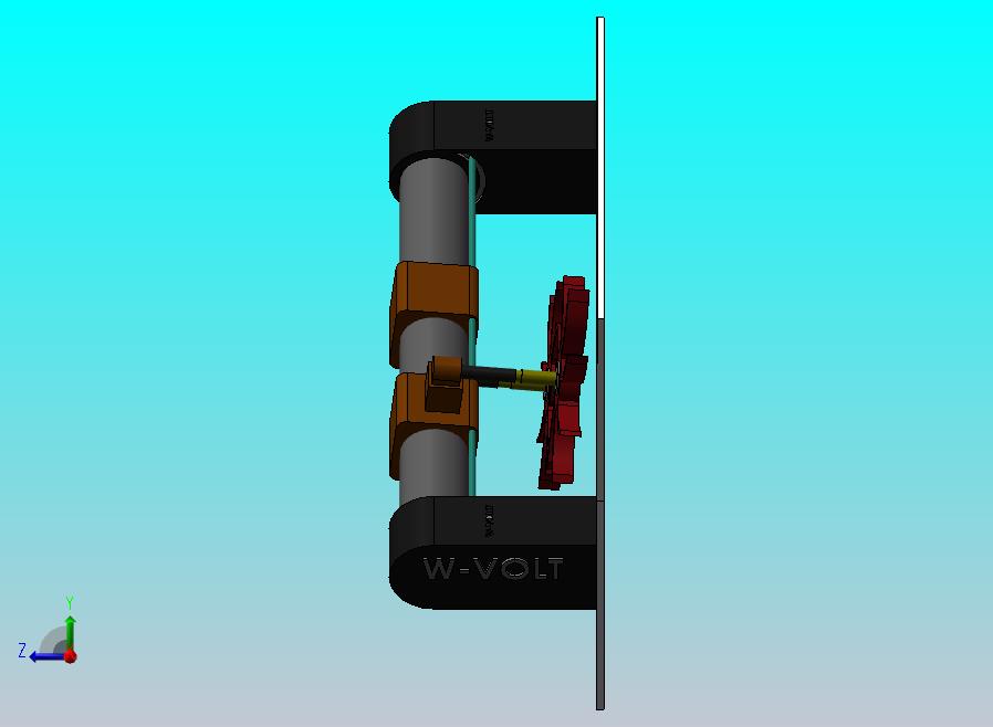 水流发电机模型