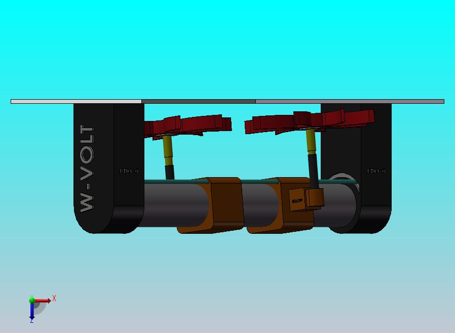 水流发电机模型