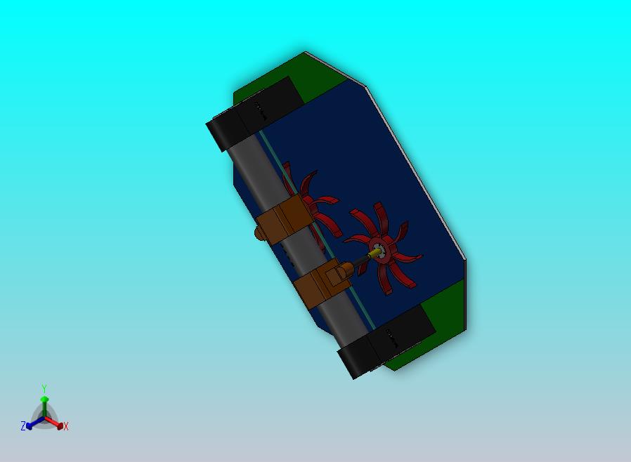 水流发电机模型