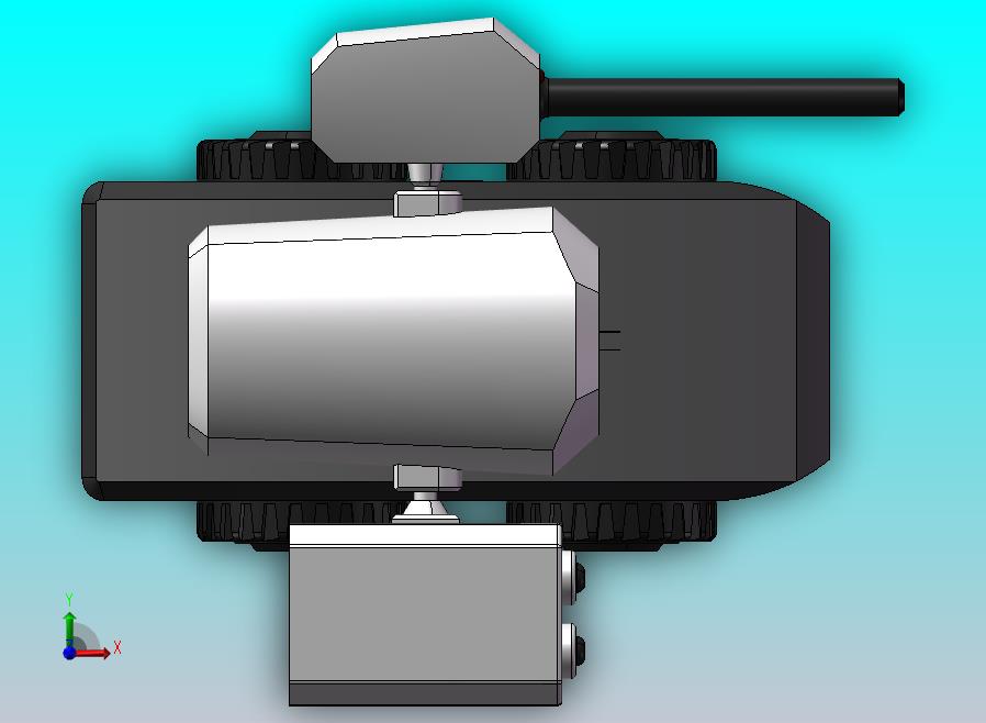 四轮遥控侦察车