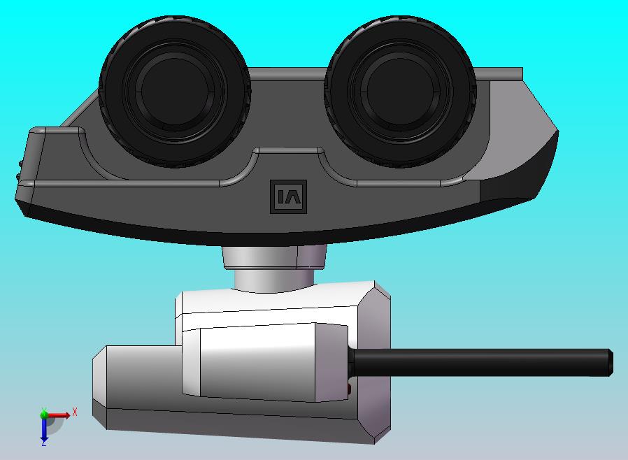 四轮遥控侦察车