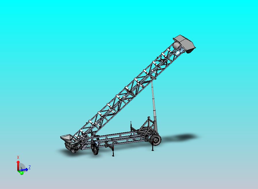 漏斗装载机-带式输送机