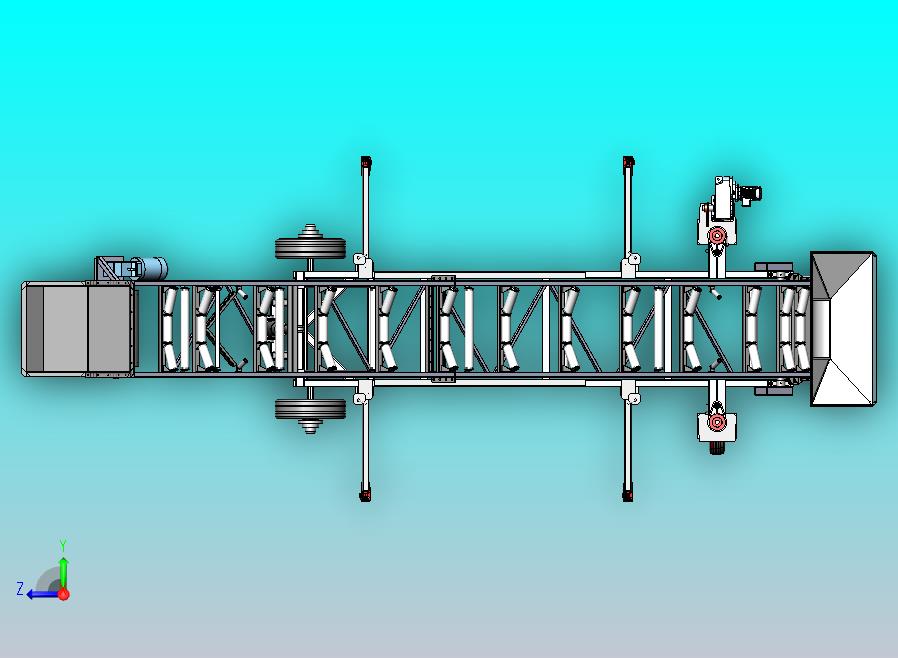 漏斗装载机-带式输送机