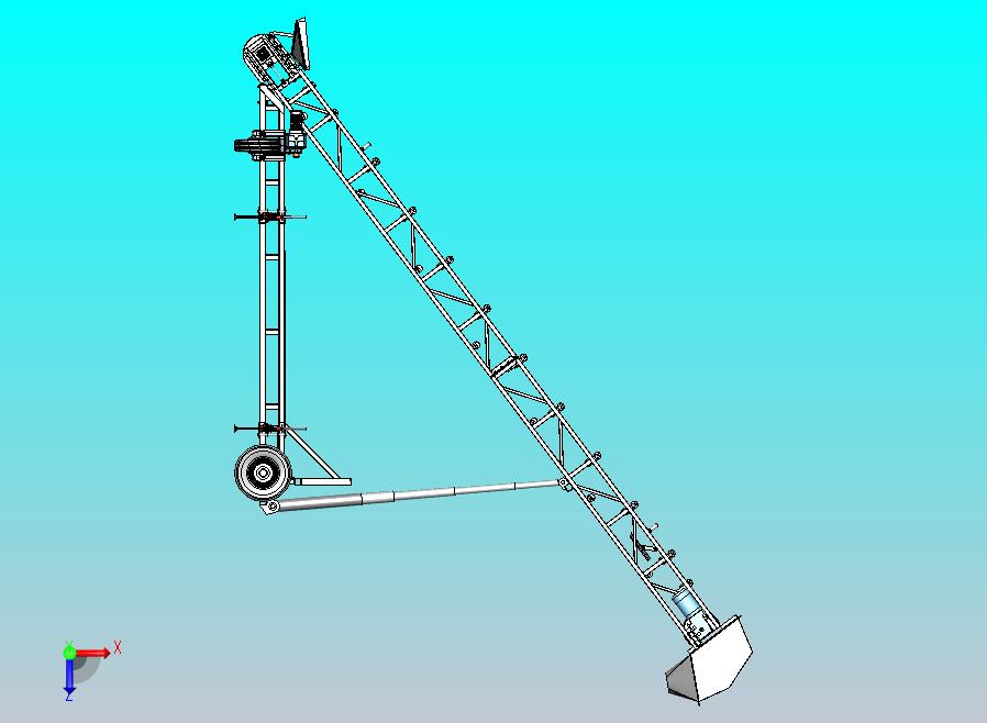 漏斗装载机-带式输送机