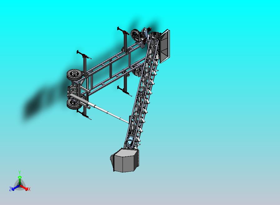 漏斗装载机-带式输送机