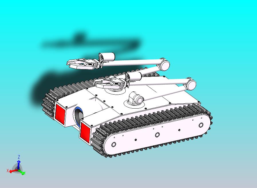 多功能机械手防爆机器人