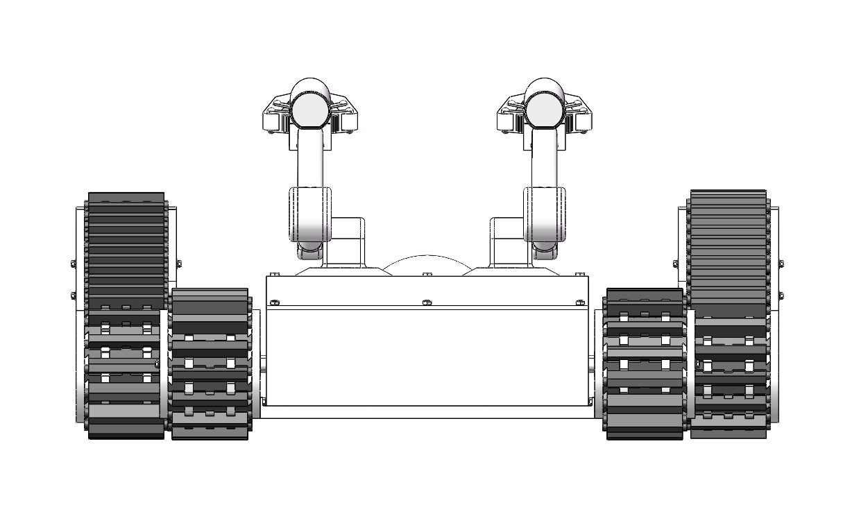 履带式机械手防爆机器人