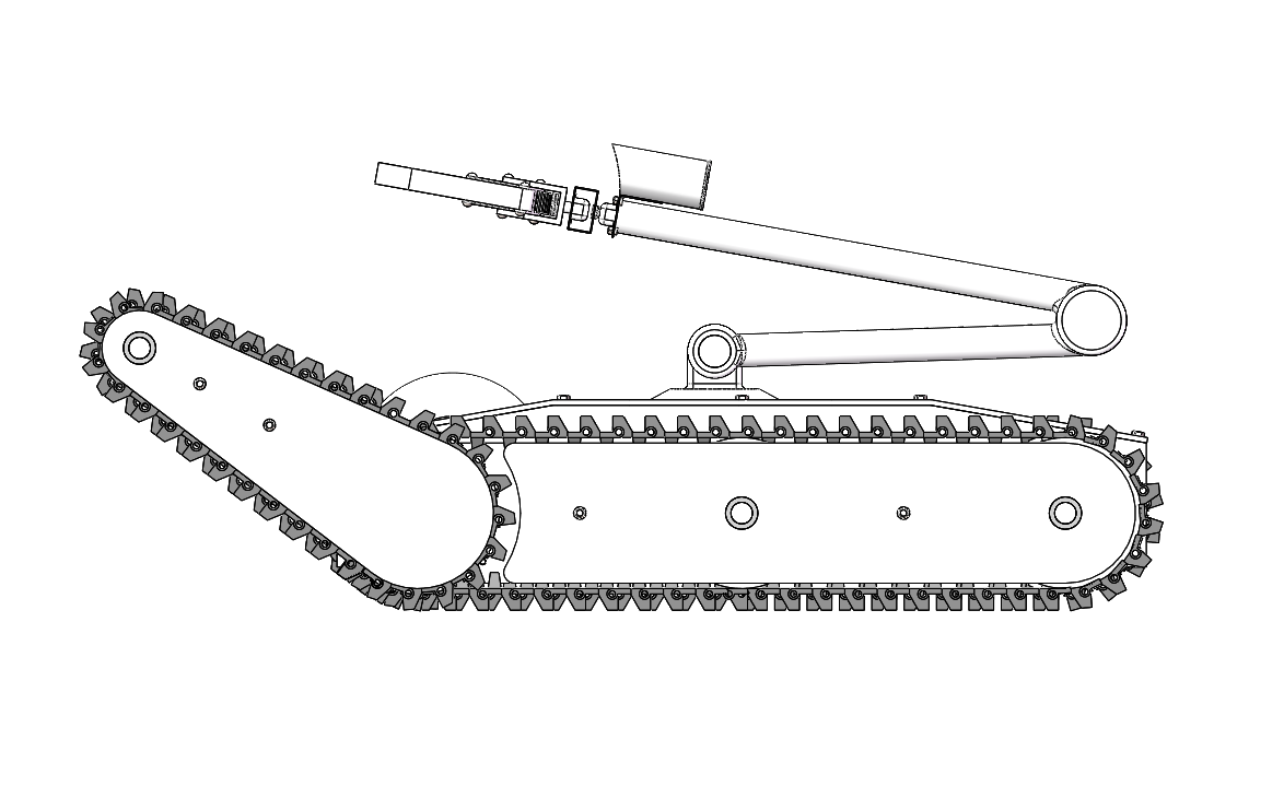 履带式机械手防爆机器人
