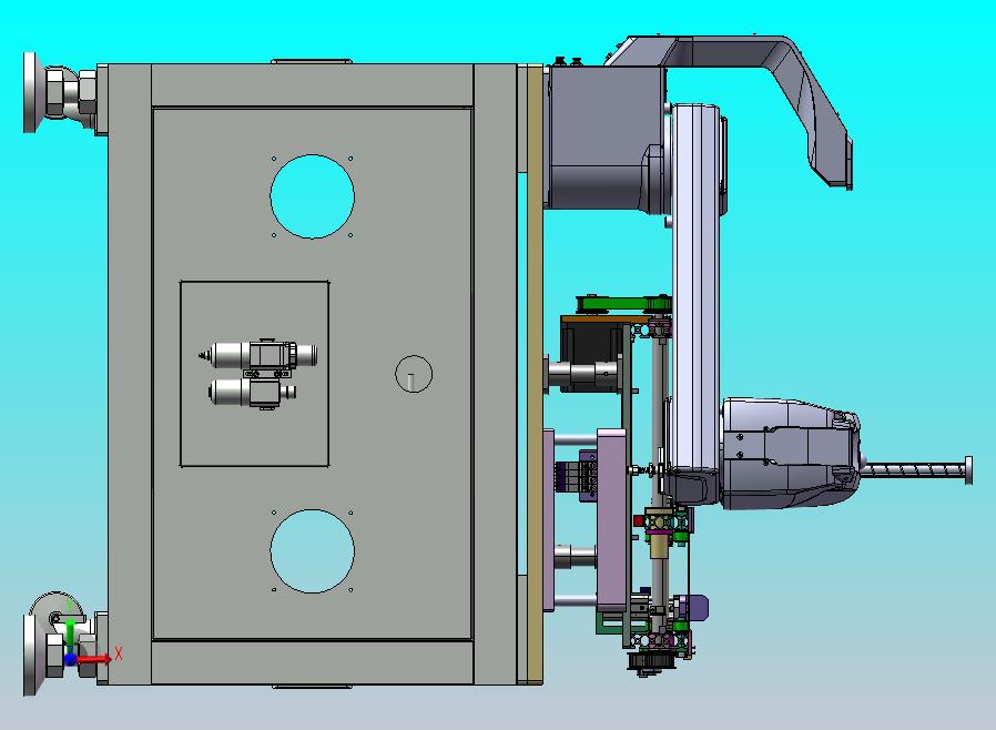 自动可变间距双皮带分拣机