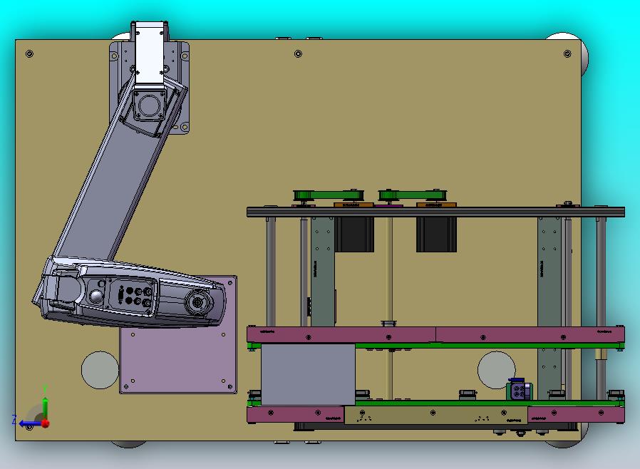 自动可变间距双皮带分拣机