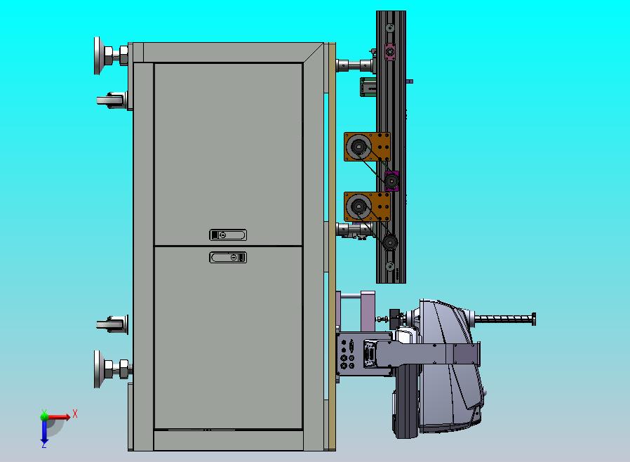 自动可变间距双皮带分拣机