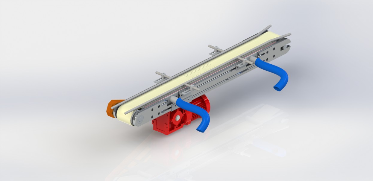 自动可变间距双皮带分拣机